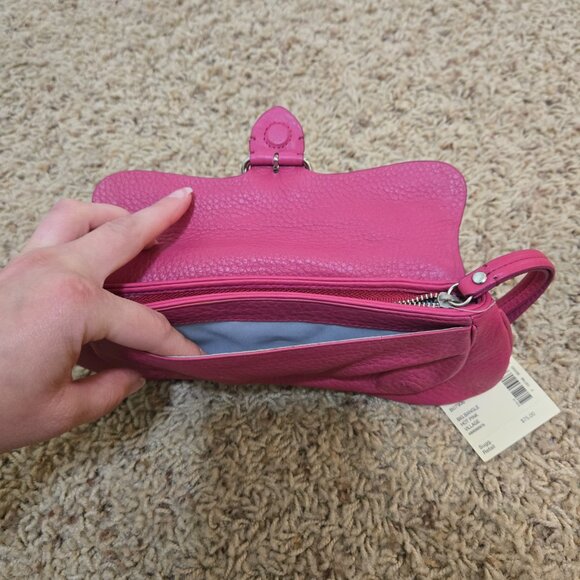 Cole Haan Big Bangle Wristlet, Hot Pink Village NWT - Picture 3 of 11